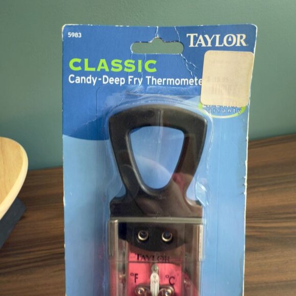 Taylor Classic Candy-Deep Fry Thermometer Stainless Steel Insulated Handle - Picture 2 of 8